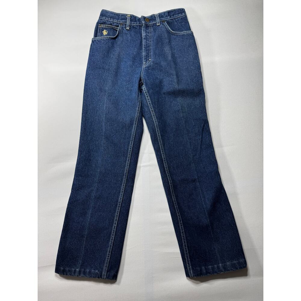 Kenny Rogers by Karman Women's Straight Leg Blue  Jeans - Size 28x27.5*
